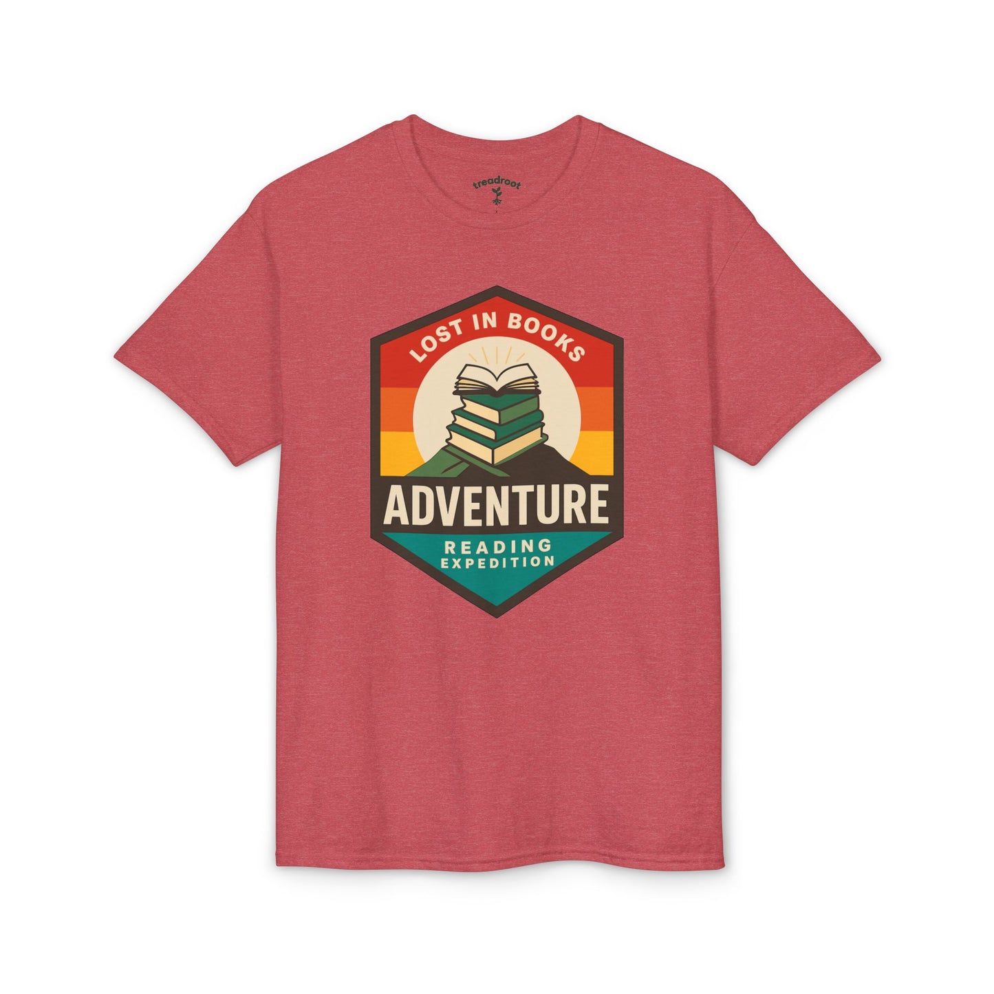 Lost in Books Adventure Tee