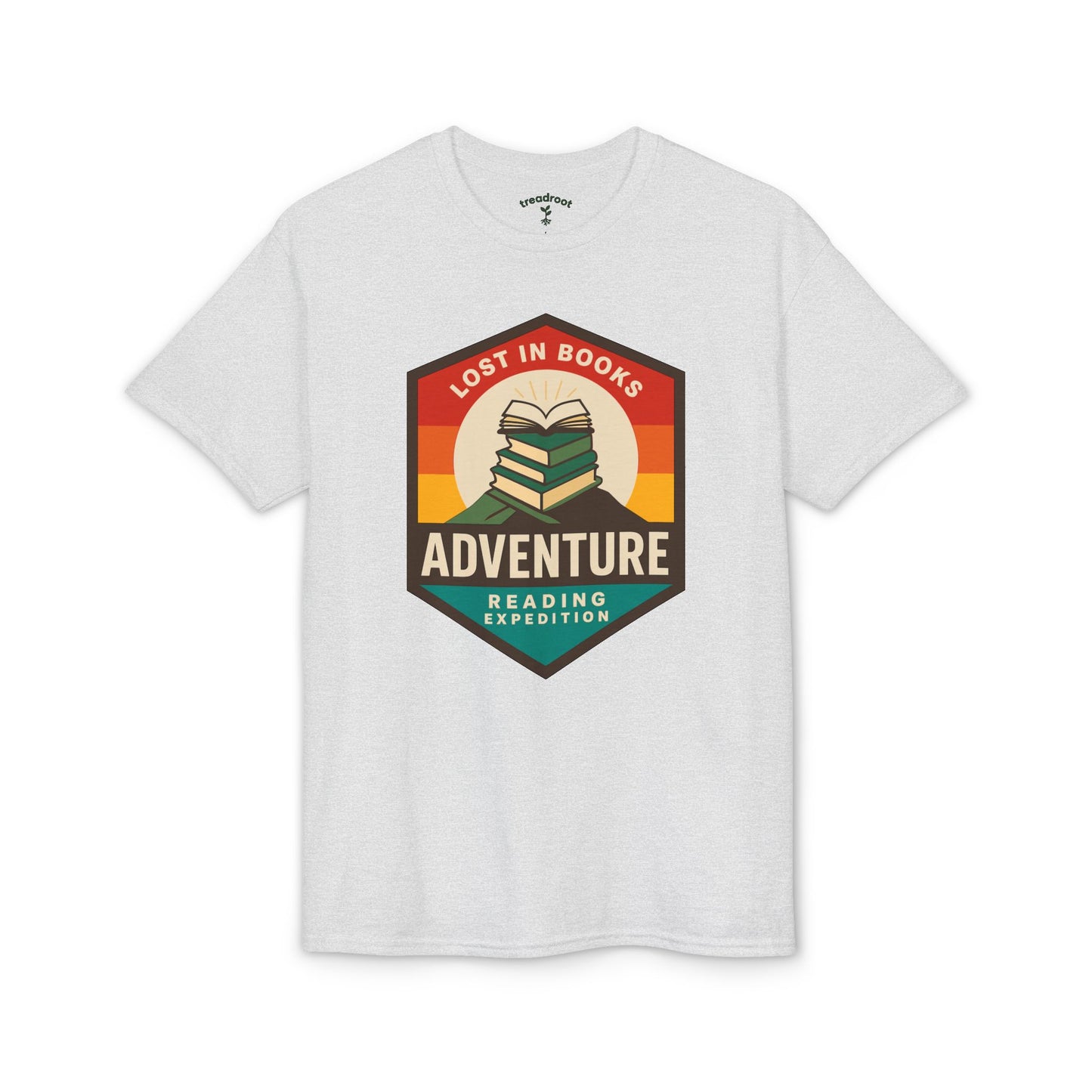 Lost in Books Adventure Tee