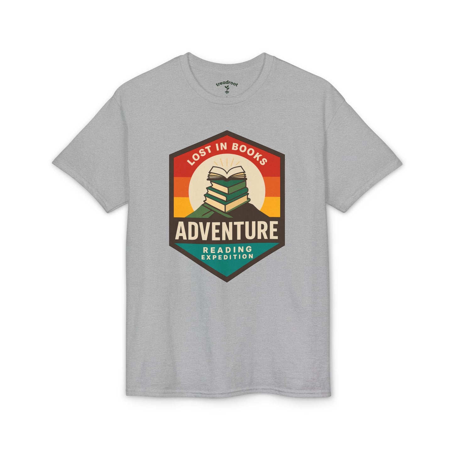 Lost in Books Adventure Tee