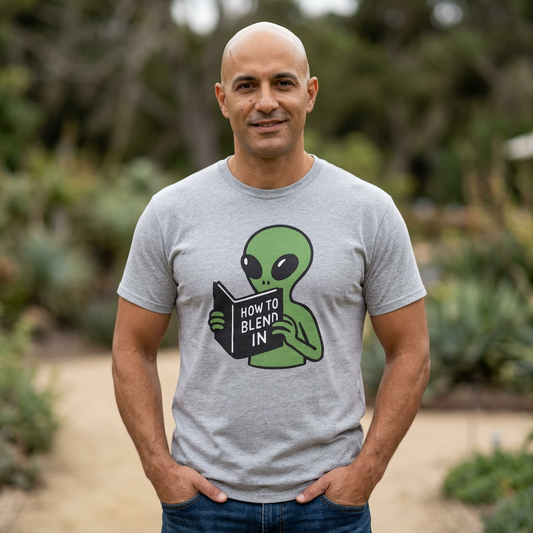 How to Blend In Alien Tee
