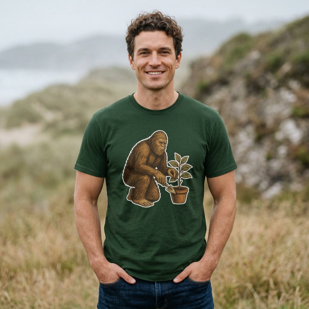 Bigfoot Gardening Tee