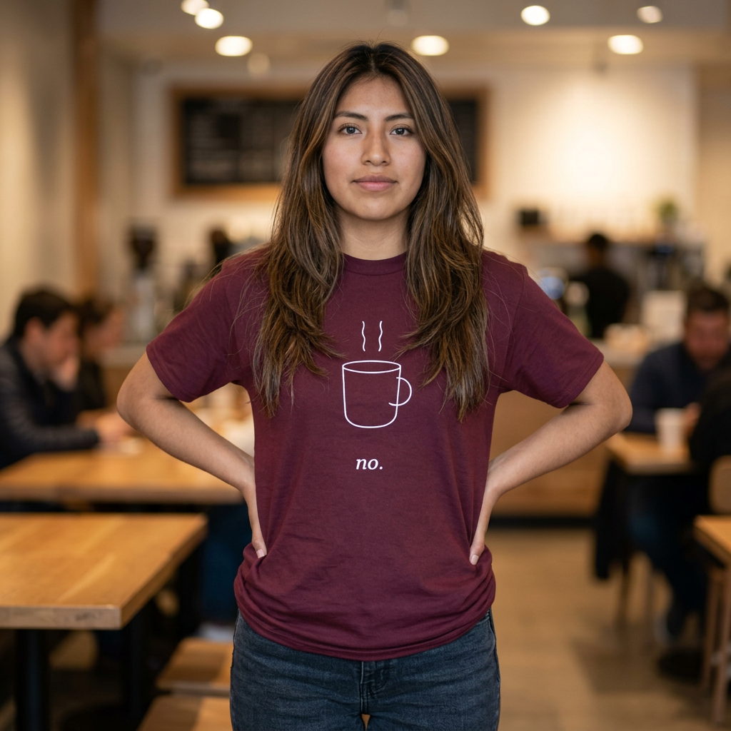 No. Coffee Shirt