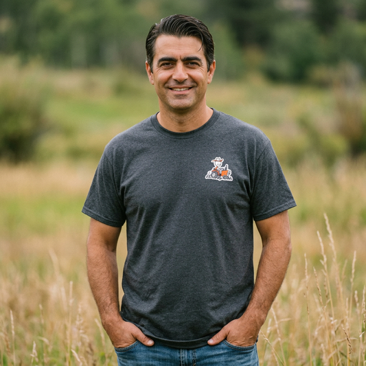 Doing Little Tractor Things Shirt (Orange)
