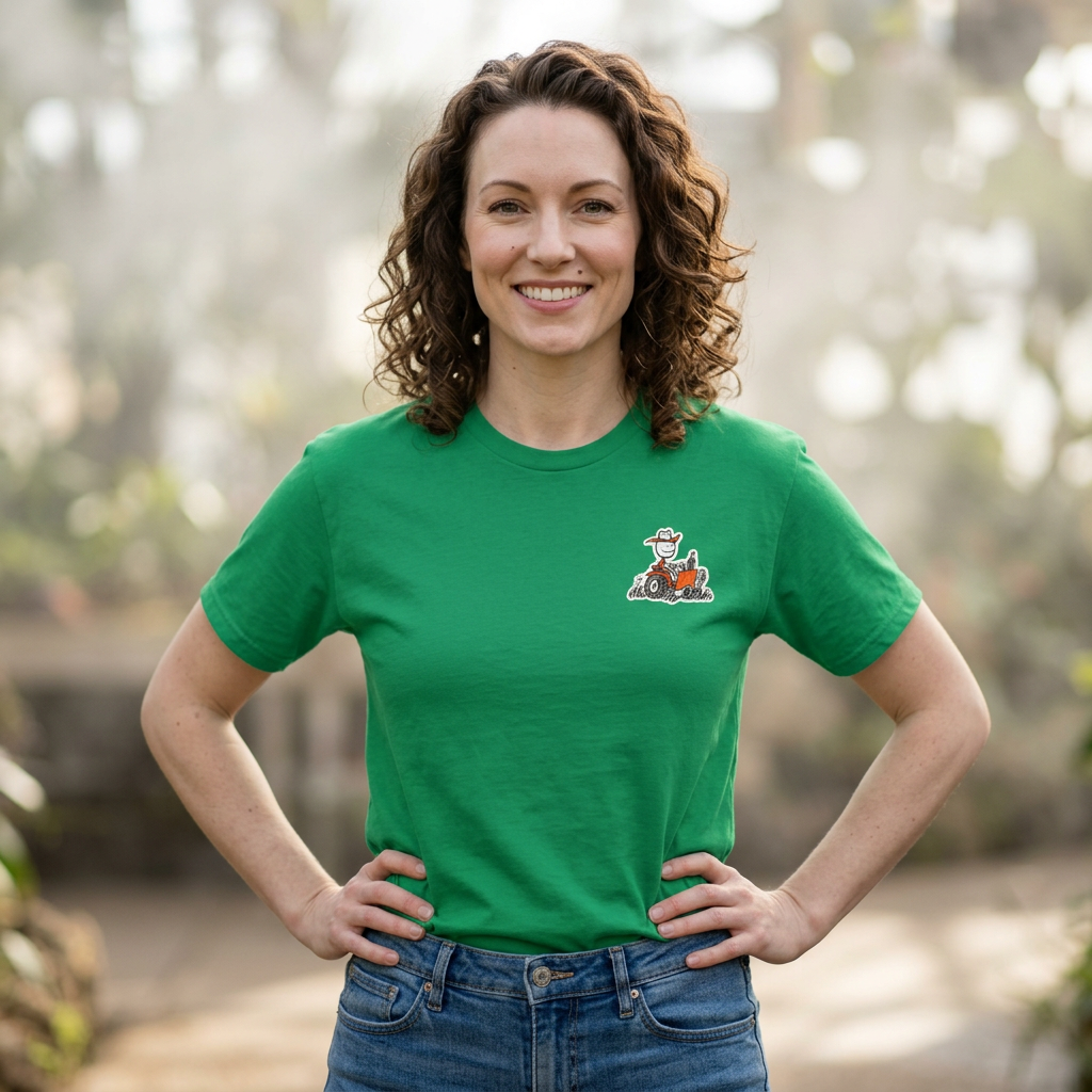 Doing Little Tractor Things Shirt (Orange)