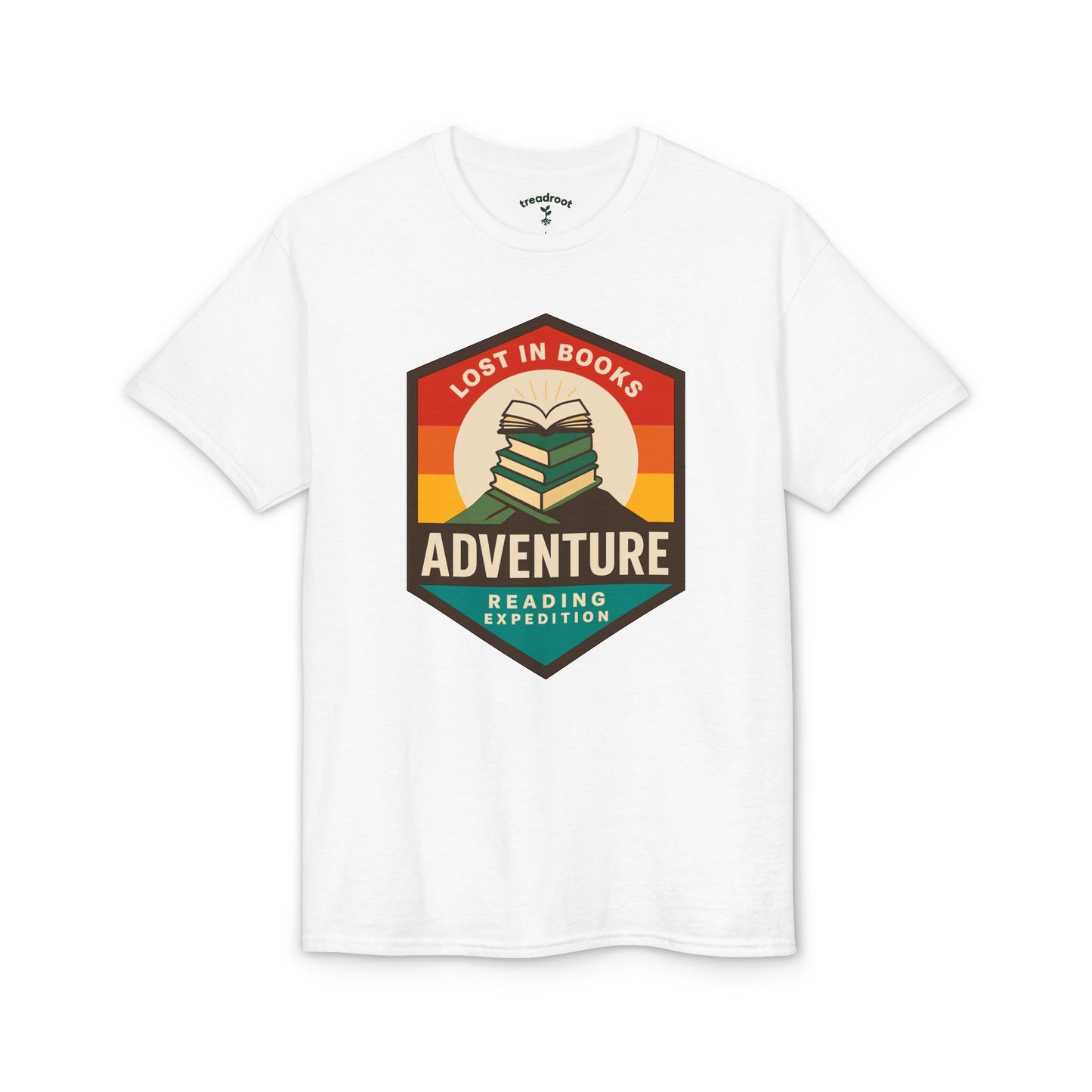 Lost in Books Adventure Tee